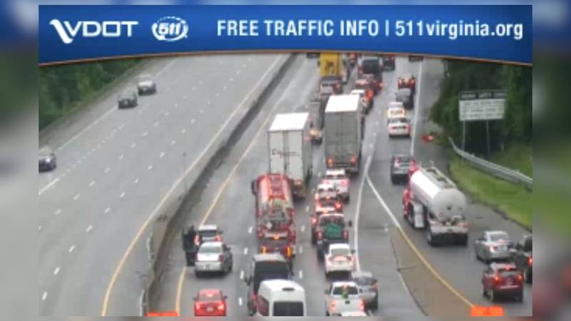 Motorists can expect delays due to a numerous crashes on I-95.