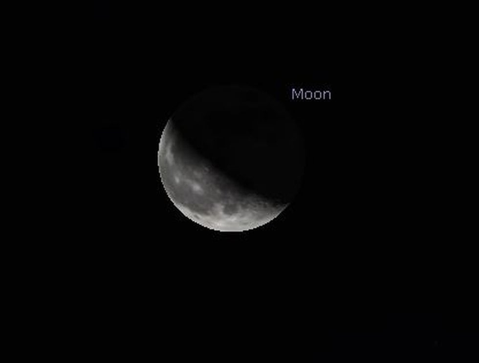 For the second time this month, a Third Quarter Moon will be in the sky on August 30th.
