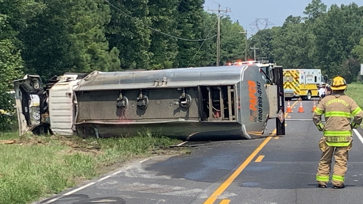 tank truck rollover