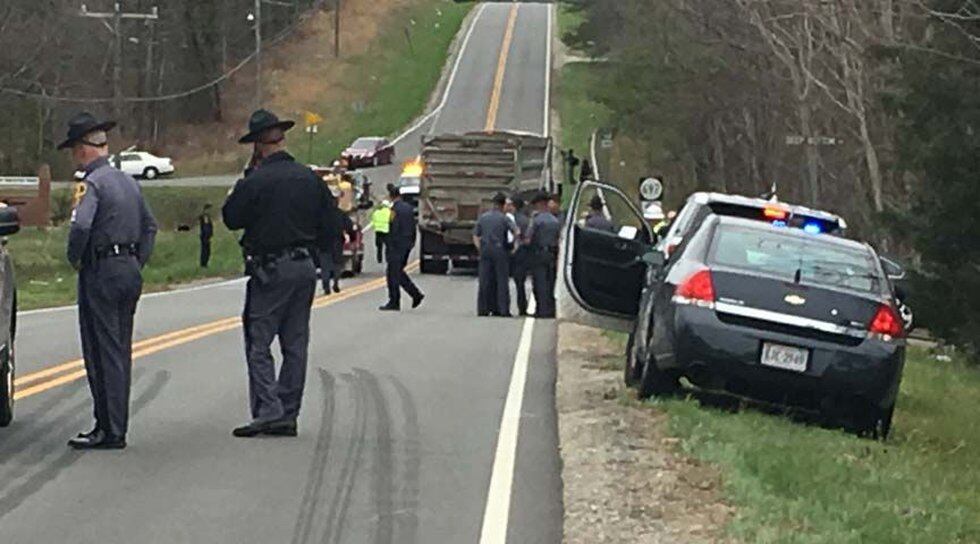 Two children died at the scene on Route 15 in Buckingham on Thursday morning. (Source: NBC12)