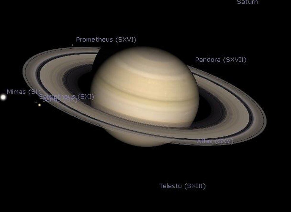 On Monday, Earth’s orbit will make it look like Saturn will be staying still.