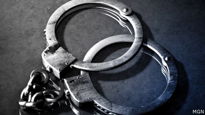 A suspect was arrested on the scene and faces two charges.