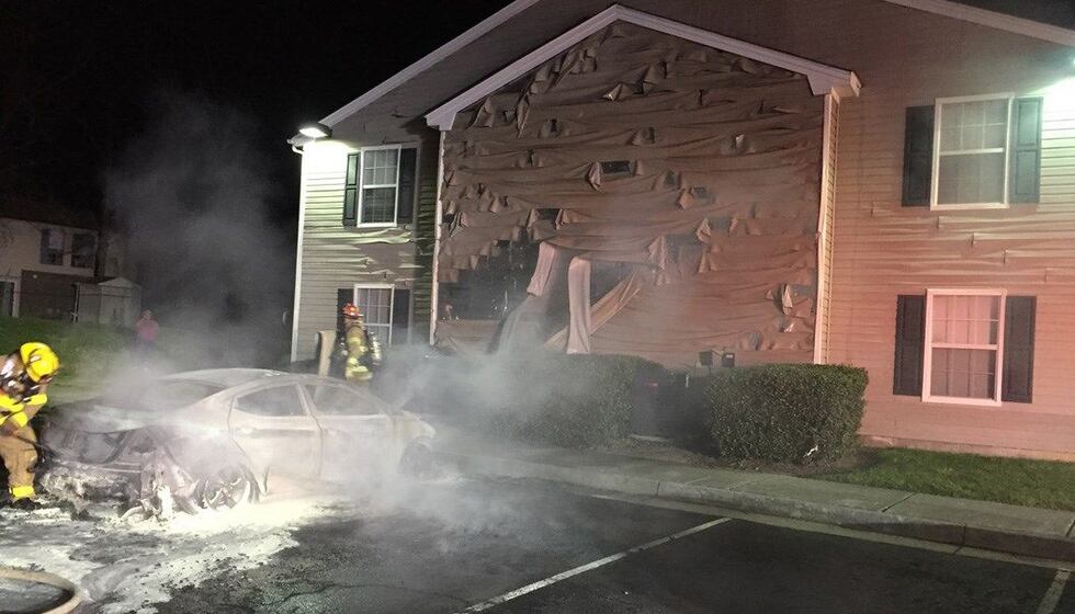 No injuries have been reported with this blaze. (Source: Henrico Fire)