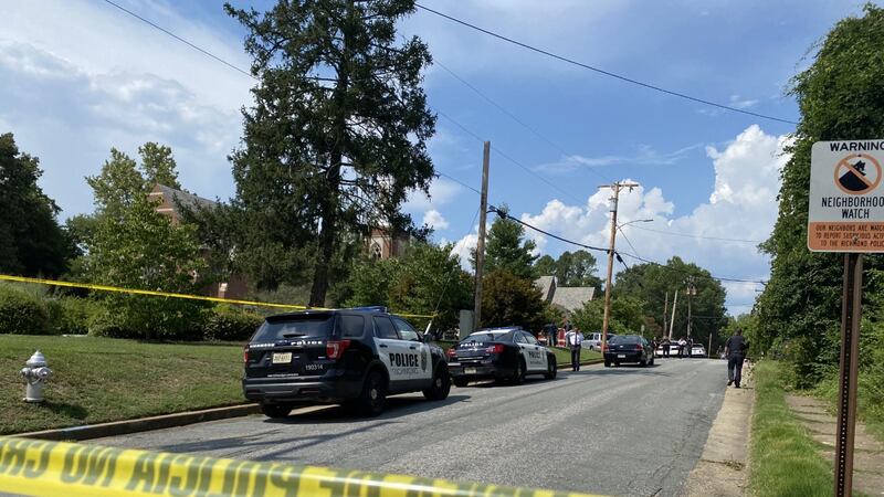 Police were called to the 4400 block of Forest Hill Avenue around 3:13 p.m.