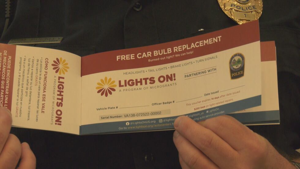 This is what the voucher will look like in lieu of a ticket.