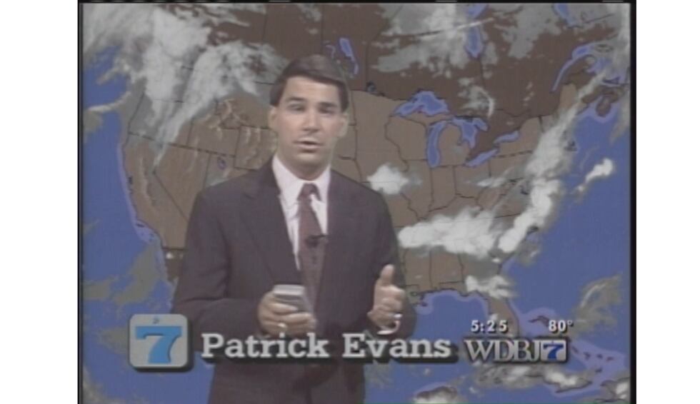 Patrick Evans was a forecaster at WDBJ in the late 1990s.