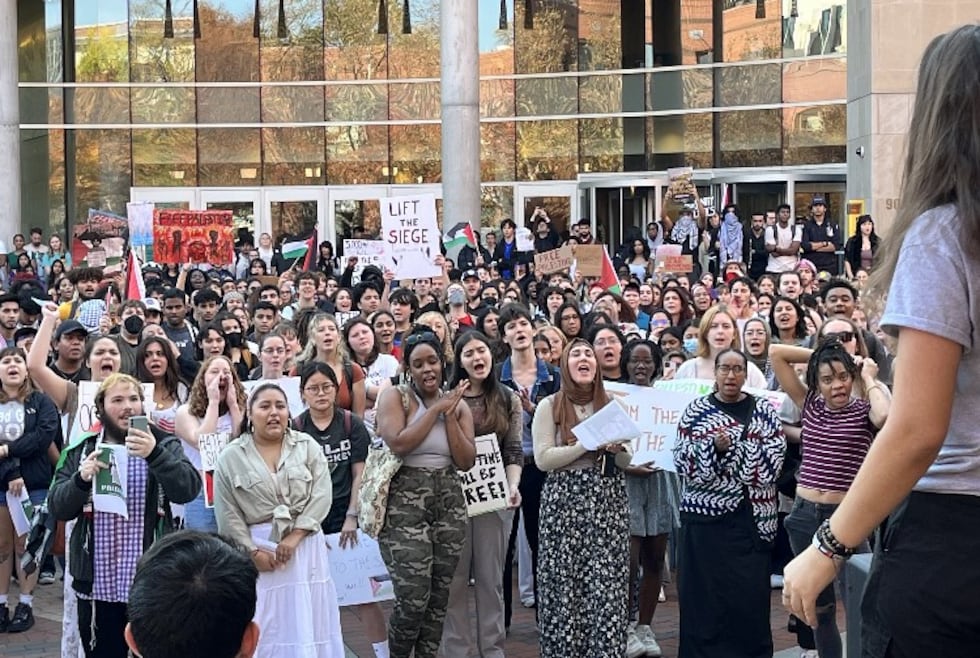Hundreds of VCU students walked out of class Thursday afternoon, calling for an end to...