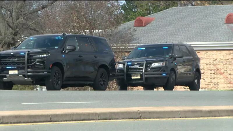 Scene near a shooting in Charlottesville