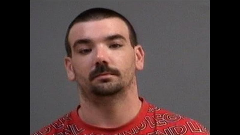 Jonathan Ray Harrell, arrested as a suspect for grand larceny by Chesterfield Police.