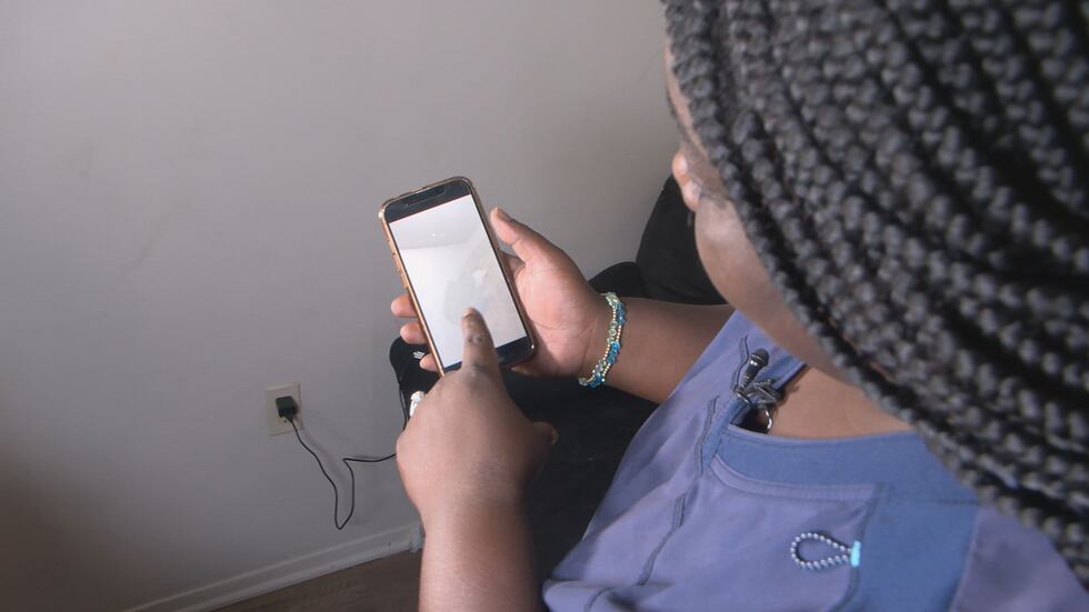 Called 12 On Your Side after her toilet flooded damaging her ceiling.