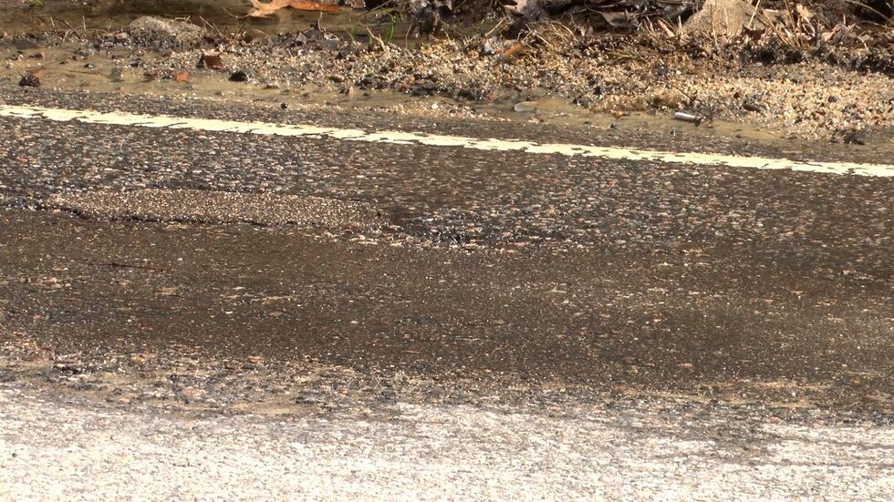 Residents say this wet patch of Beulah Road in Chesterfield is dangerous when temperatures dip...