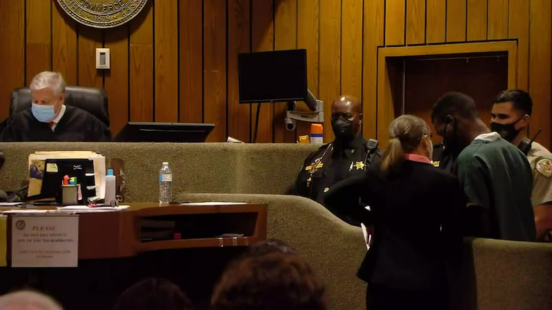 Cleotha Abston, aka Cleotha Henderson, appears in court Tuesday, Sept. 6, 2022.