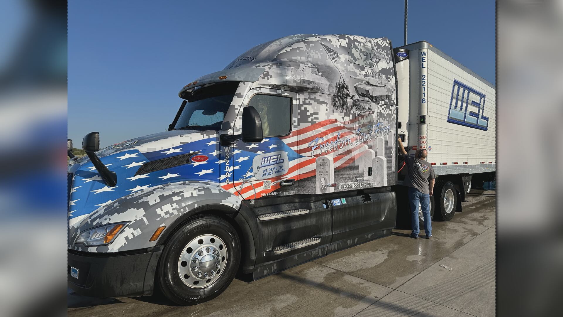 National truckers association names Radford man a 'Highway Angel' for kindness on the road - Vimarsana News