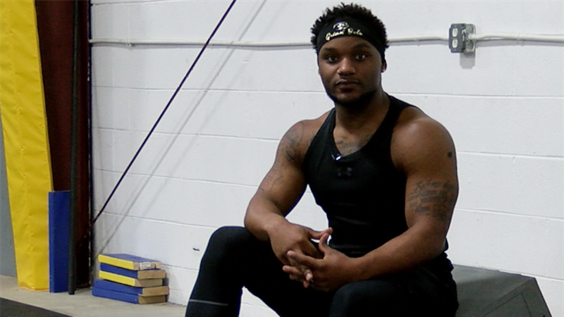 Kevon White hopes to become the next "American Ninja Warrior." (Source: NBC12)