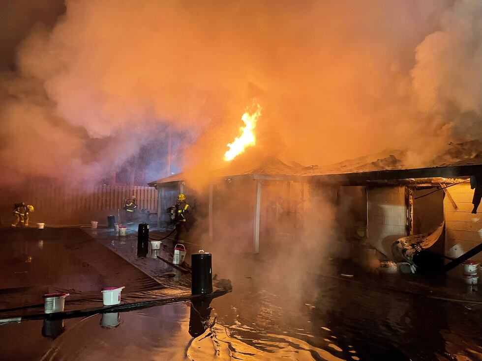 By the time firefighters arrived, a single-story recreation center was on fire, with flames...