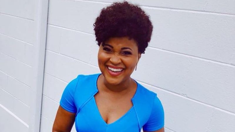 Karla Redditte's hair is making news once again! (Source: NBC12)