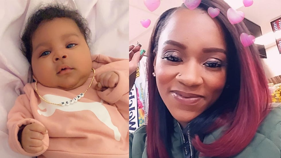 Police say the infant and the woman who were shot and killed Tuesday were mother and daughter.