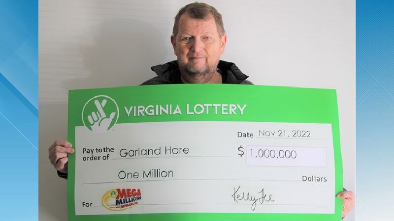 Garland Hare, Virginia Mega Millions winner