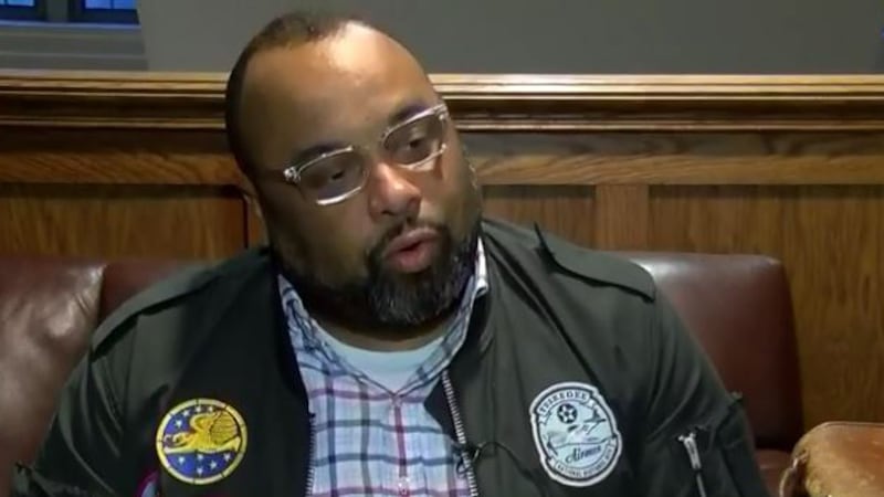 Dr. Julian Hayter address Gov. Northam's comments. (Source: NBC12)