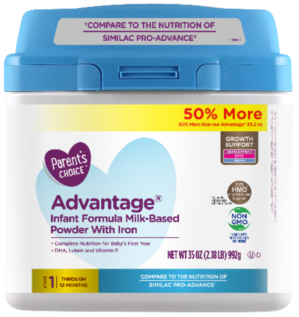 Baby formula sold at Walmart recalled nationwide for potentially containing metal (Source:...
