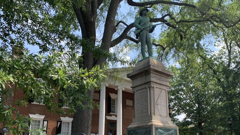 “At Ready” confederate statue.